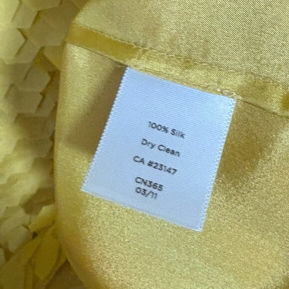 Talbots Gold Silk Tank Top Size 16‎ - Picture 7 of 7